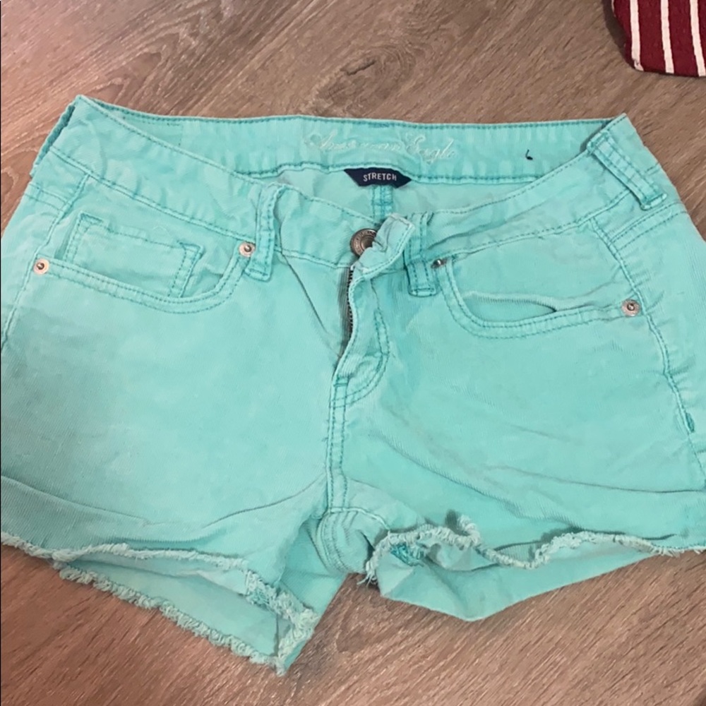 Corduroy shorts